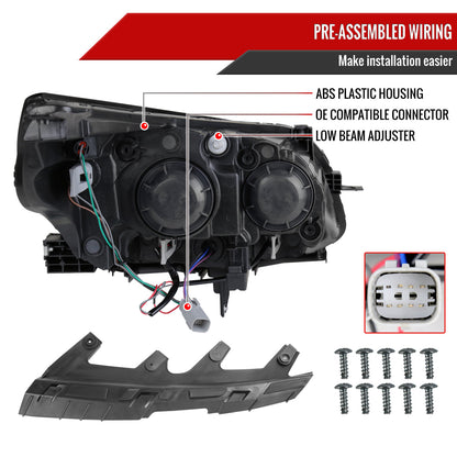 Spec-D 13-15 Malibu/2016 Malibu Ltd Clear Pro Headlights Driver