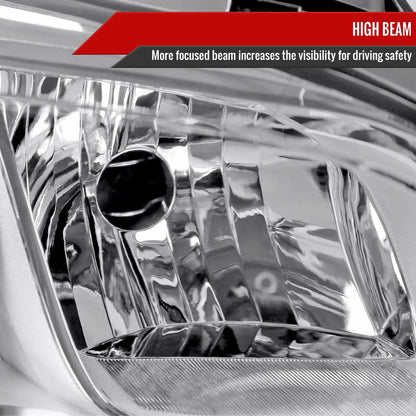 Spec-D 13-15 Malibu Passenger Projector Chrome Replacement