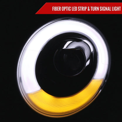 Spec-D 07-15 Mini Cooper R55 R56 R57 R58 R59 Headlights Black