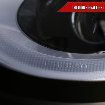 Spec-D 07-15 Mini Cooper R55 R56 R57 R58 R59 Headlights Black