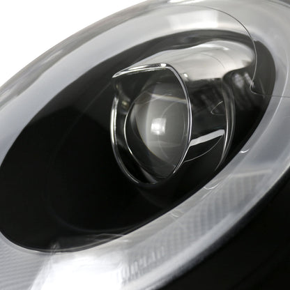 Spec-D 02-08 Mini Cooper Headlights Projector V2 Matte Black