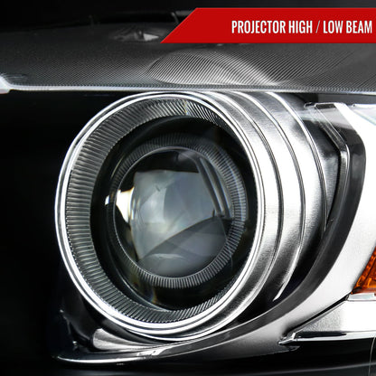 Spec-D 15-17 Mustang Shelby Driver HID Projector Black Replacement