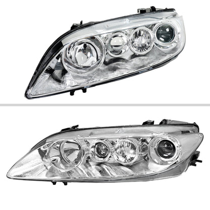 Spec-D 03-05 Mazda 6 OE Style Projector Headlights Chrome