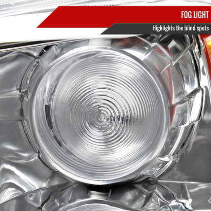 Spec-D 06-08 Honda Pilot Projector Headlights Chrome/Clear