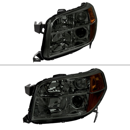 Spec-D 06-08 Honda Pilot Projector Headlights Chrome/Smoked Lens