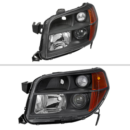 Spec-D 06-08 Honda Pilot Projector Headlights Black
