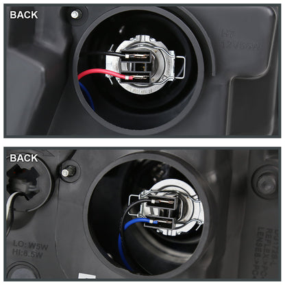 Spec-D 19-24 Ram 1500 SEQ LED Projector Headlights White Housing/Clear
