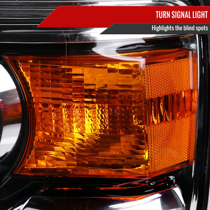 Spec-D 14-19 GMC Sierra Driver Projector Chrome Replacement