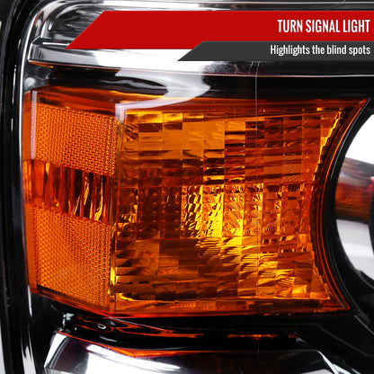 Spec-D 14-19 GMC Sierra Passenger Projector Chrome Replacement