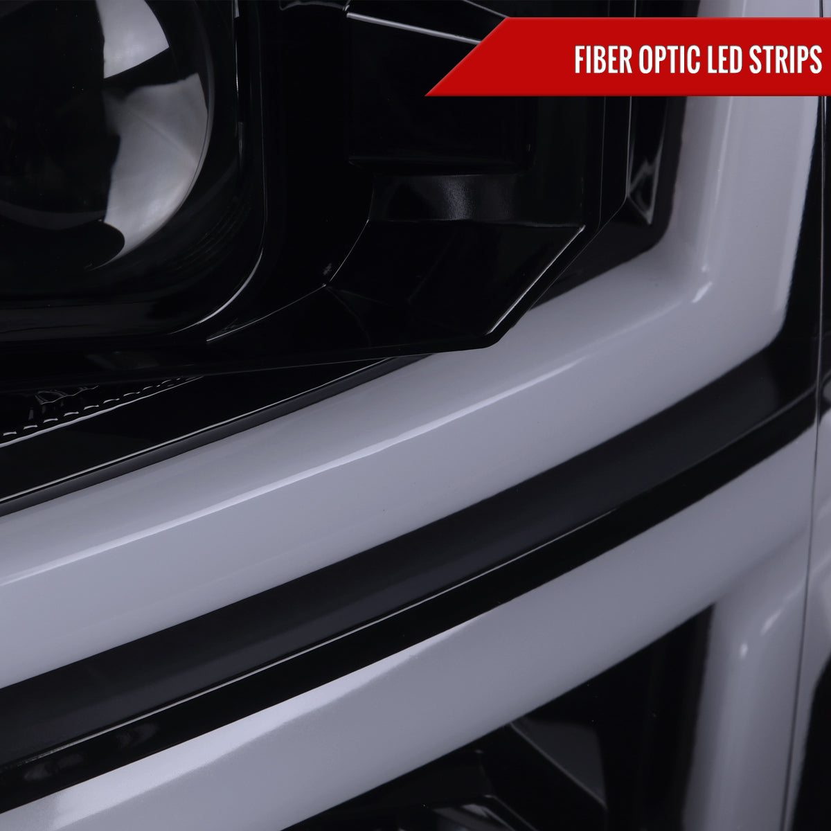 Spec-D 15-19 Silverado 2500HD/3500HD Headlights Switchback Sequential.