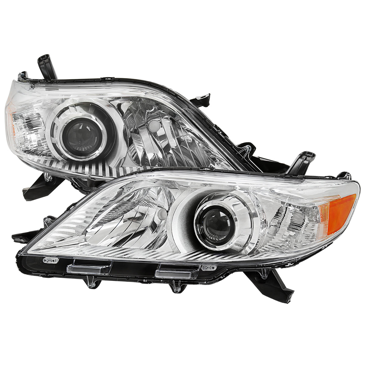 Spec-D 11-20 Toyota Sienna Projector Headlights Chrome