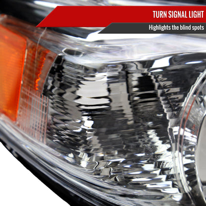 Spec-D 11-20 Toyota Sienna Passenger Projector Chrome Replacement