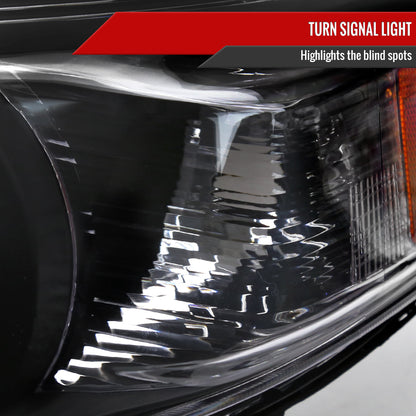 Spec-D 11-20 Toyota Sienna Projector Headlights Halogen Matte Black