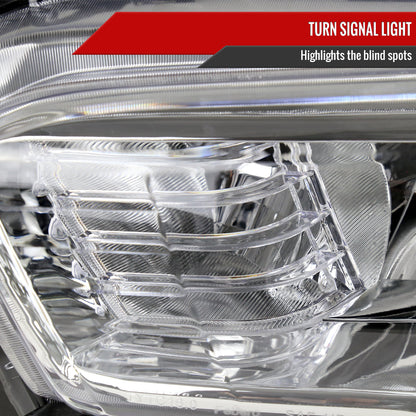 Spec-D 16-23 Toyota Tacoma Driver Replacement Projector Headlight Chrome
