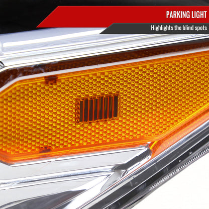 Spec-D 16-23 Toyota Tacoma Driver Replacement Projector Headlight Chrome