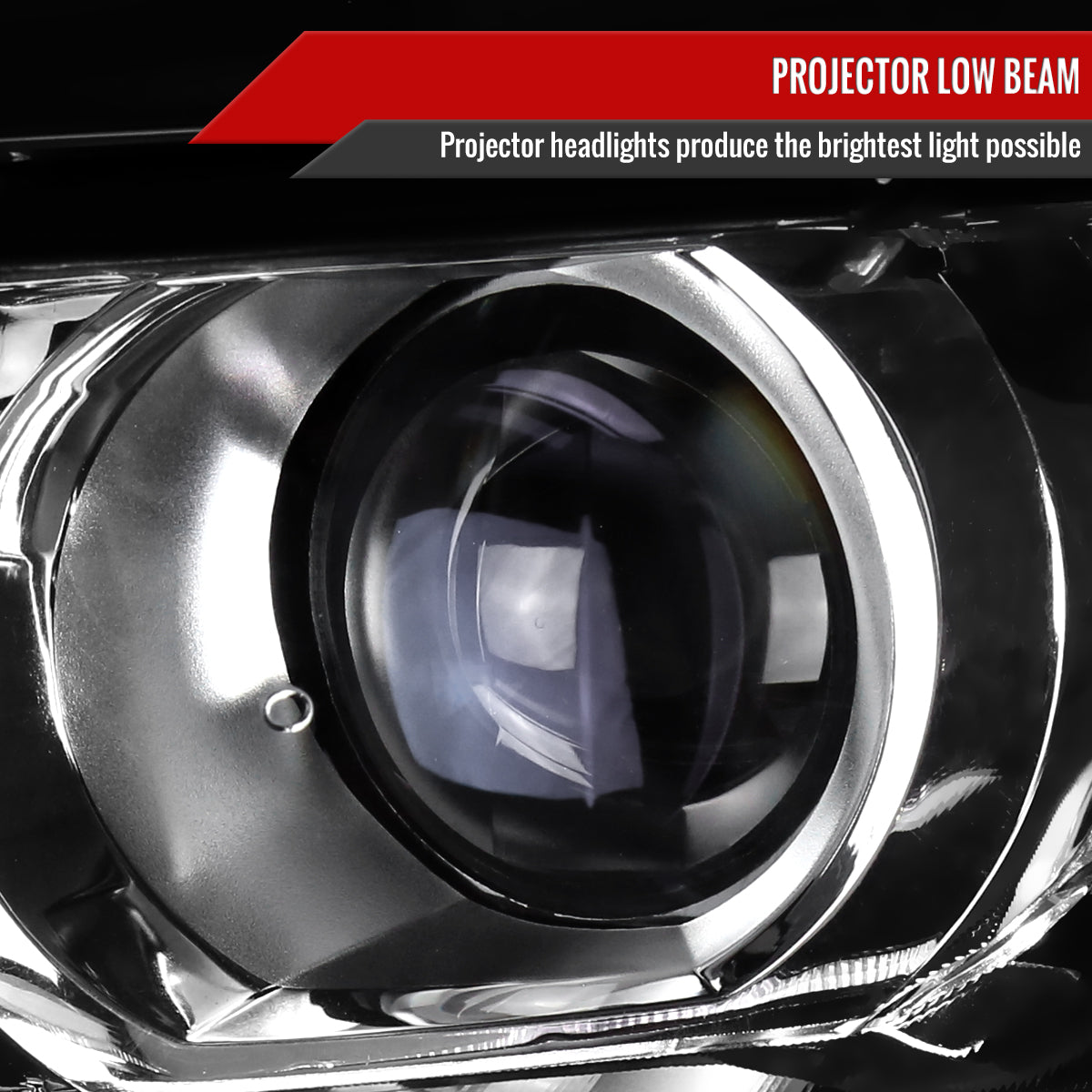 Spec-D 15-20 Tahoe/Suburban Driver Projector Black Replacement