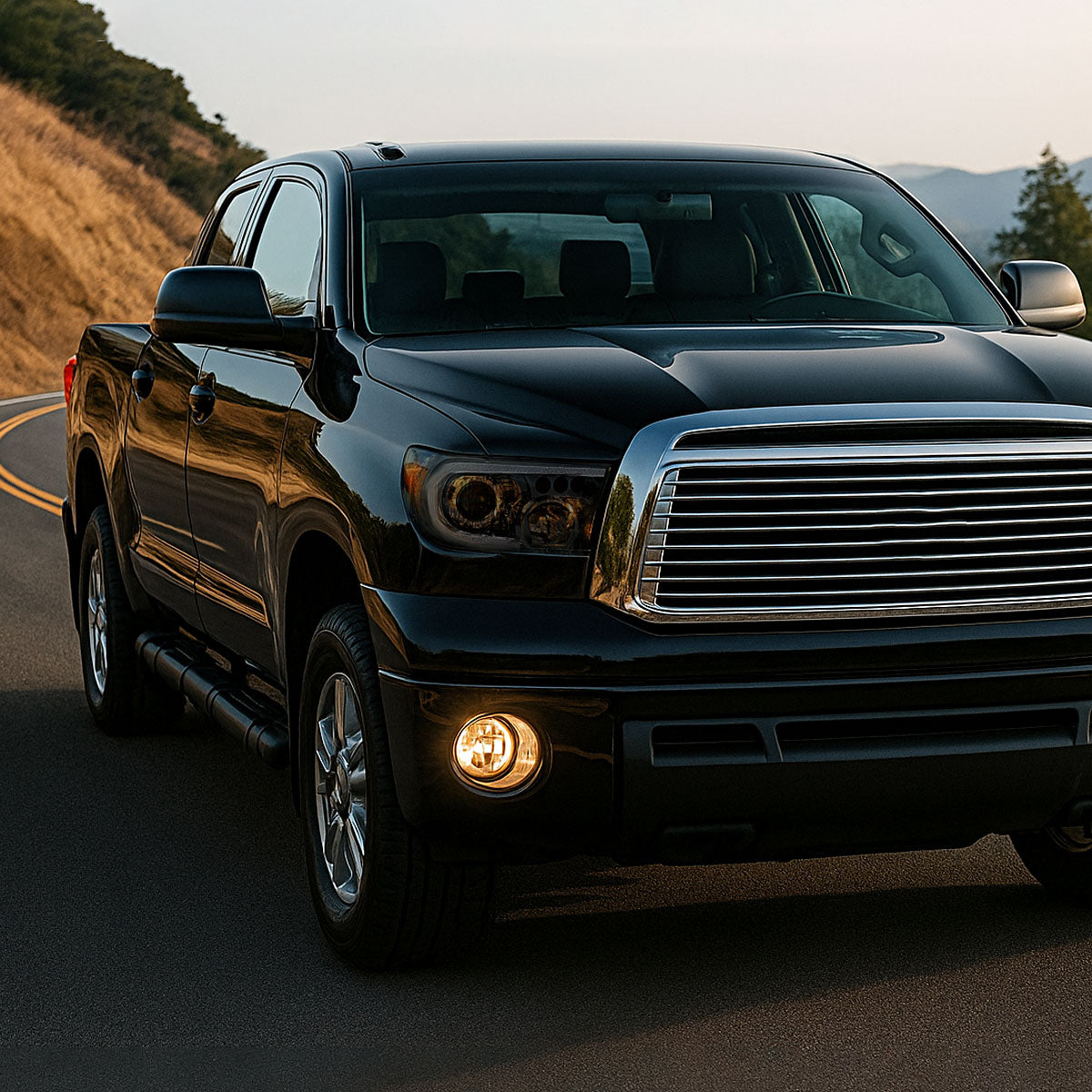 Spec-D 07-13 Tundra/08-17 Sequoia Headlights Retro Style Tube