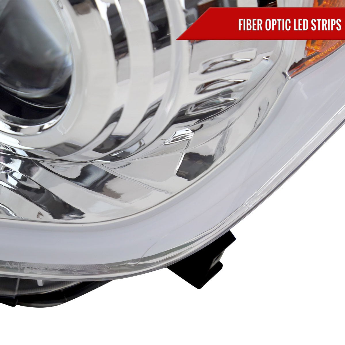 Spec-D 14-21 Toyota Tundra LED Projector Headlights Chrome