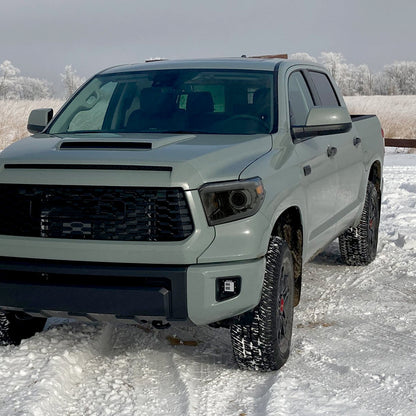 Spec-D 14-21 Tundra SEQ Bar Projector Headlights Chrome/Smoked