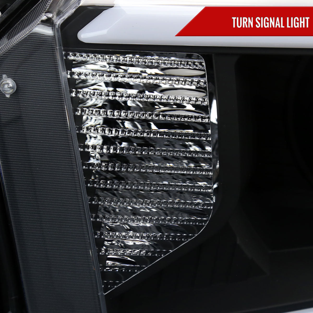 Spec-D 14-21 Toyota Tundra LED Projector Headlights Black