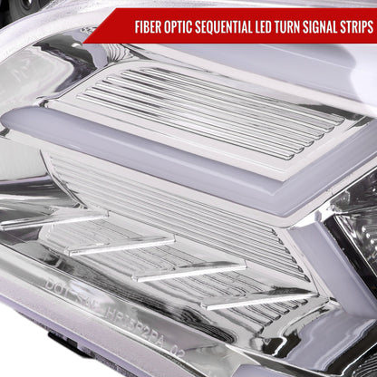 Spec-D 06-07 Impreza WRX STI Headlights Sequential Signals Chrome