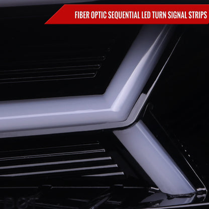 Spec-D 15-21 Subaru Impreza WRX/STI Bar SEQ GL Blk/ Smoked Headlights