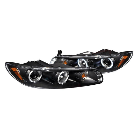 Spec-D 97-03 Pontiac Grand Prix Halo Projector Headlights Black