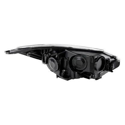 Spec-D 12-14 Ford Focus Headlights OEM Style Matte Black/Clear