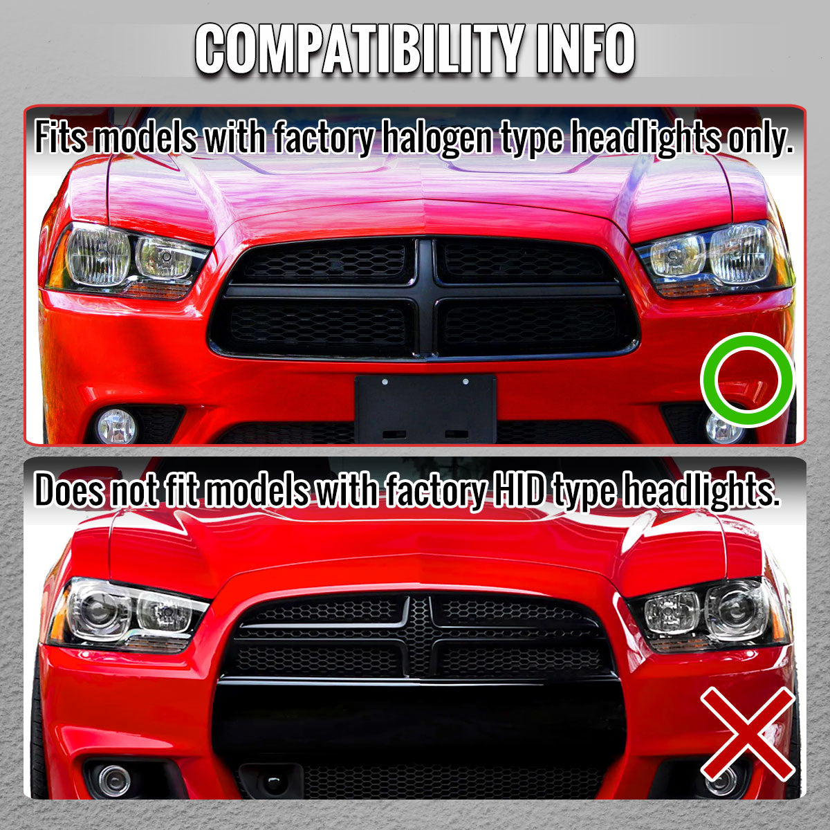 Spec-D 11-14 Dodge Charger Projector Headlights Sequential Chrome