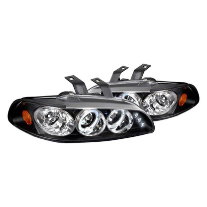 Spec-D 92-95 Honda Civic 2/3dr Halo Projector Headlights Black
