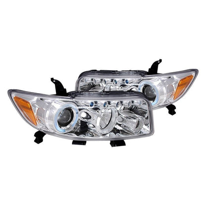 Spec-D 08-10 Scion xB Halo Projector Headlights Chrome