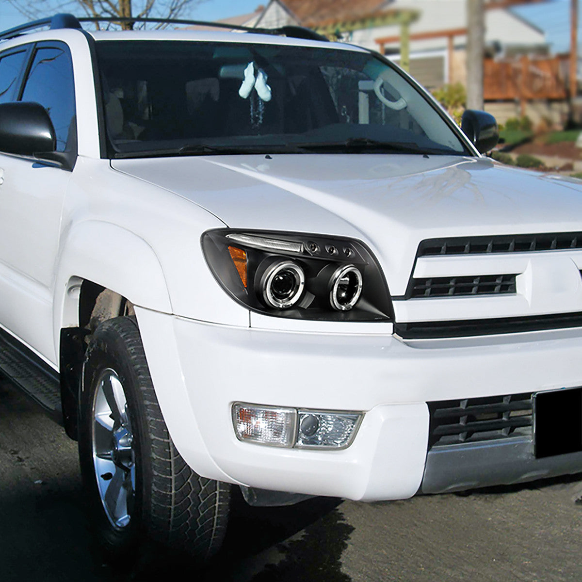 Spec-D 03-05 4Runner Dual Halo Projector Headlights Black