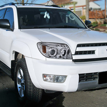 Spec-D 03-05 4Runner Dual Halo Projector Headlights Chrome