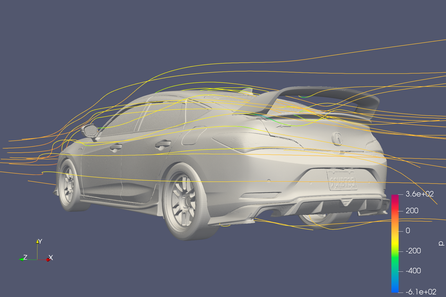 Rear Spats – ACURA INTEGRA (DE4, 2023+)