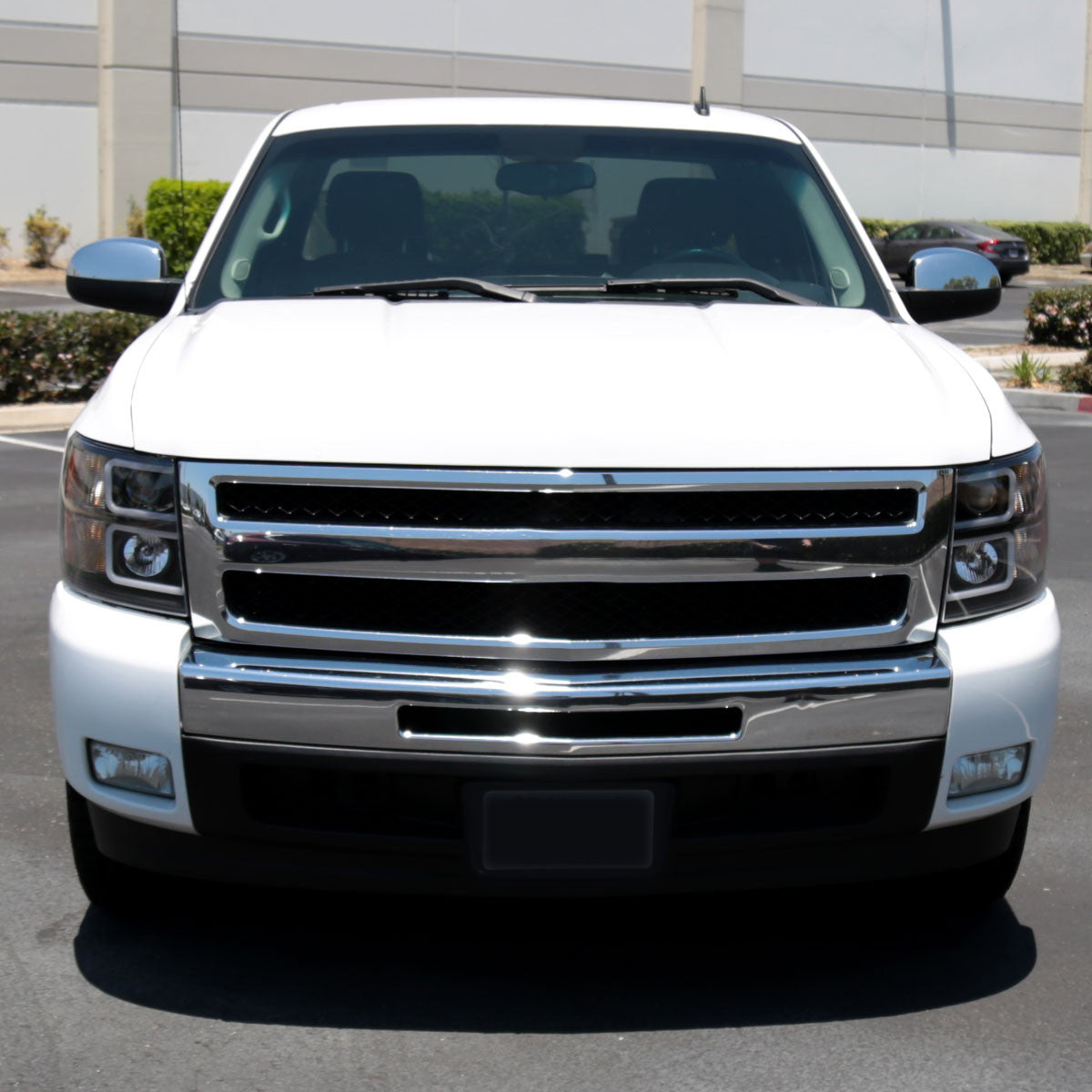 Spec-D 07-13 Chevy Silverado Pickup Projector Headlights Black