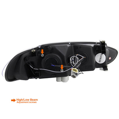 Spec-D 98-04 Dodge Intrepid R8 Projector Headlights Chrome