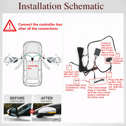 2018-2022 Xgen Accord Folding Mirror Kit