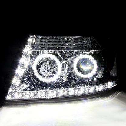 Spec-D 04-08 Ford F-150 / 06-08 Lincoln Mark Headlight R8 Strip Chrome