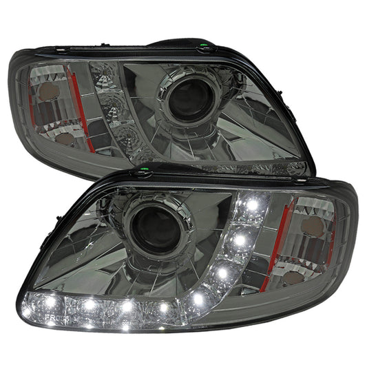 Spec-D 97-04 Ford Expedition F150 Projector Headlights Smoked