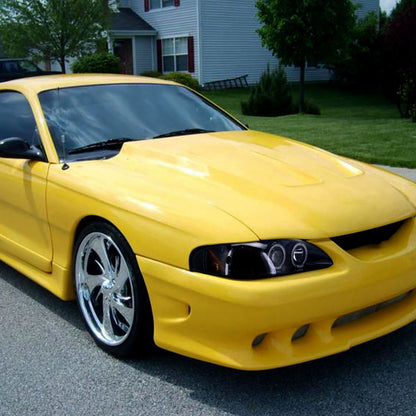 Spec-D 94-98 Ford Mustang Projector Headlights Black/Smoked