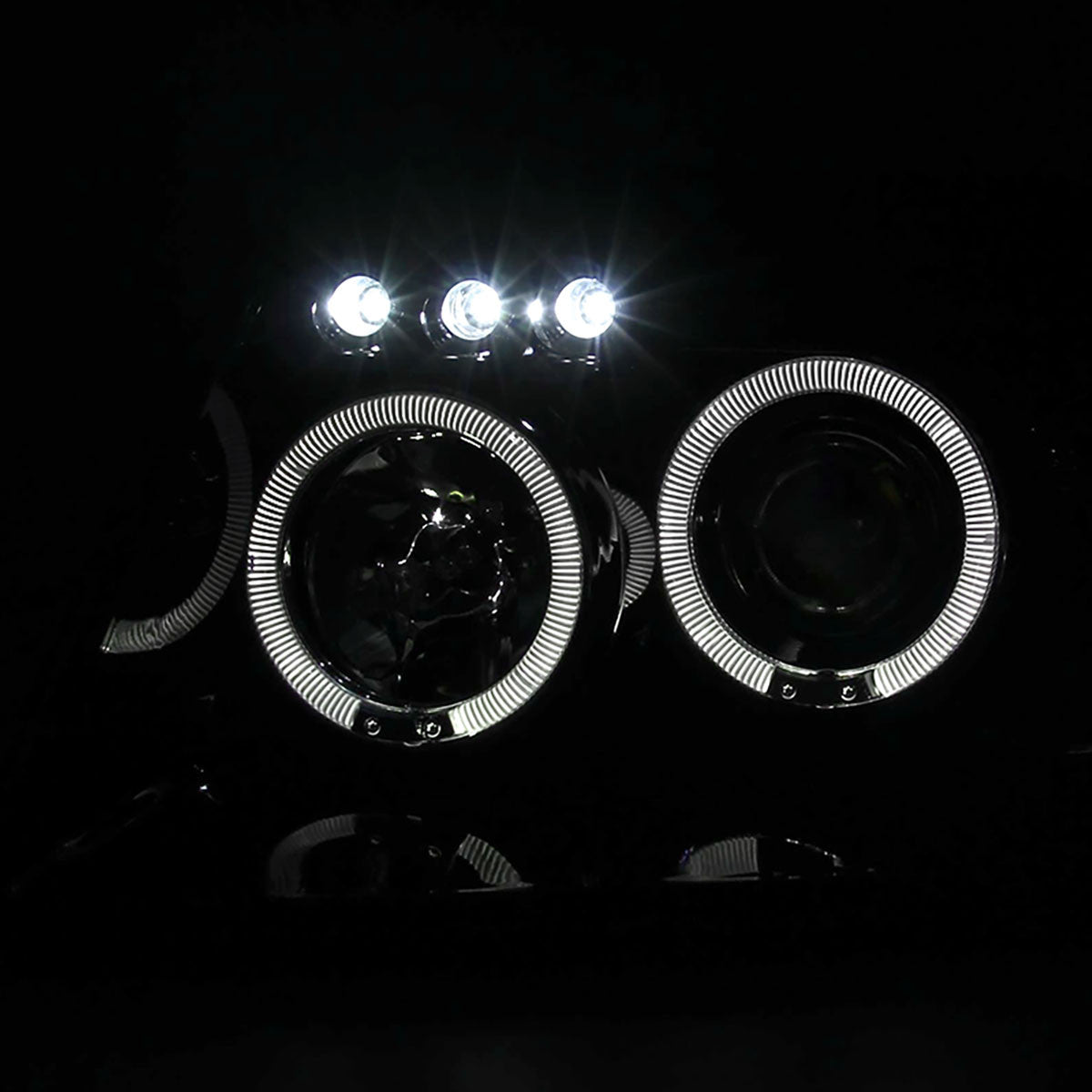 Spec-D 99-04 Grand Cherokee Projector Headlights Black/Smoked