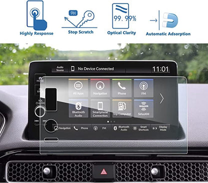 Tempered Glass 9H Screen Protector For Honda Accord 10th Gen, 11th Gen, & Civic 11th Gen