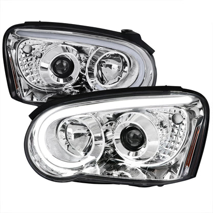 Spec-D 04-05 Impreza Outback Wrx Projector Headlights Chrome