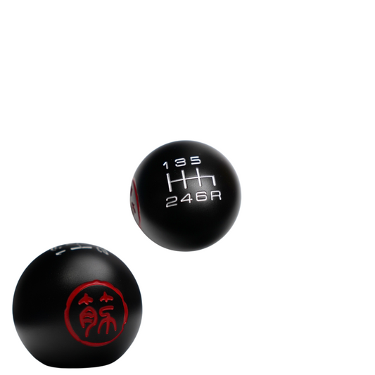 JDMuscle Suji Series Shift Knob - Black Sphere 10x1.5mm [Universal, Honda/Acura] *Clearance*No Returns*