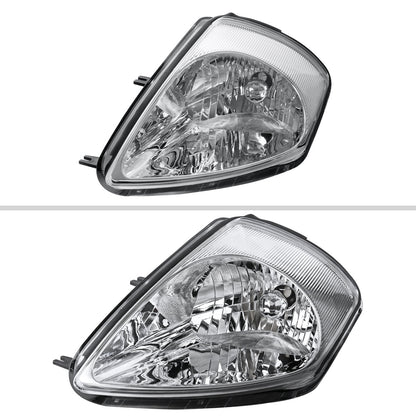 Spec-D 00-05 Mitsubishi Eclipse Crystal Headlights OEM Style Chrome