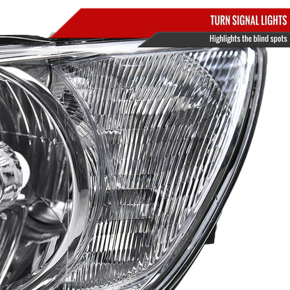 Spec-D 01-05 Lexus IS300 Crystal Headlights OEM Style Chrome