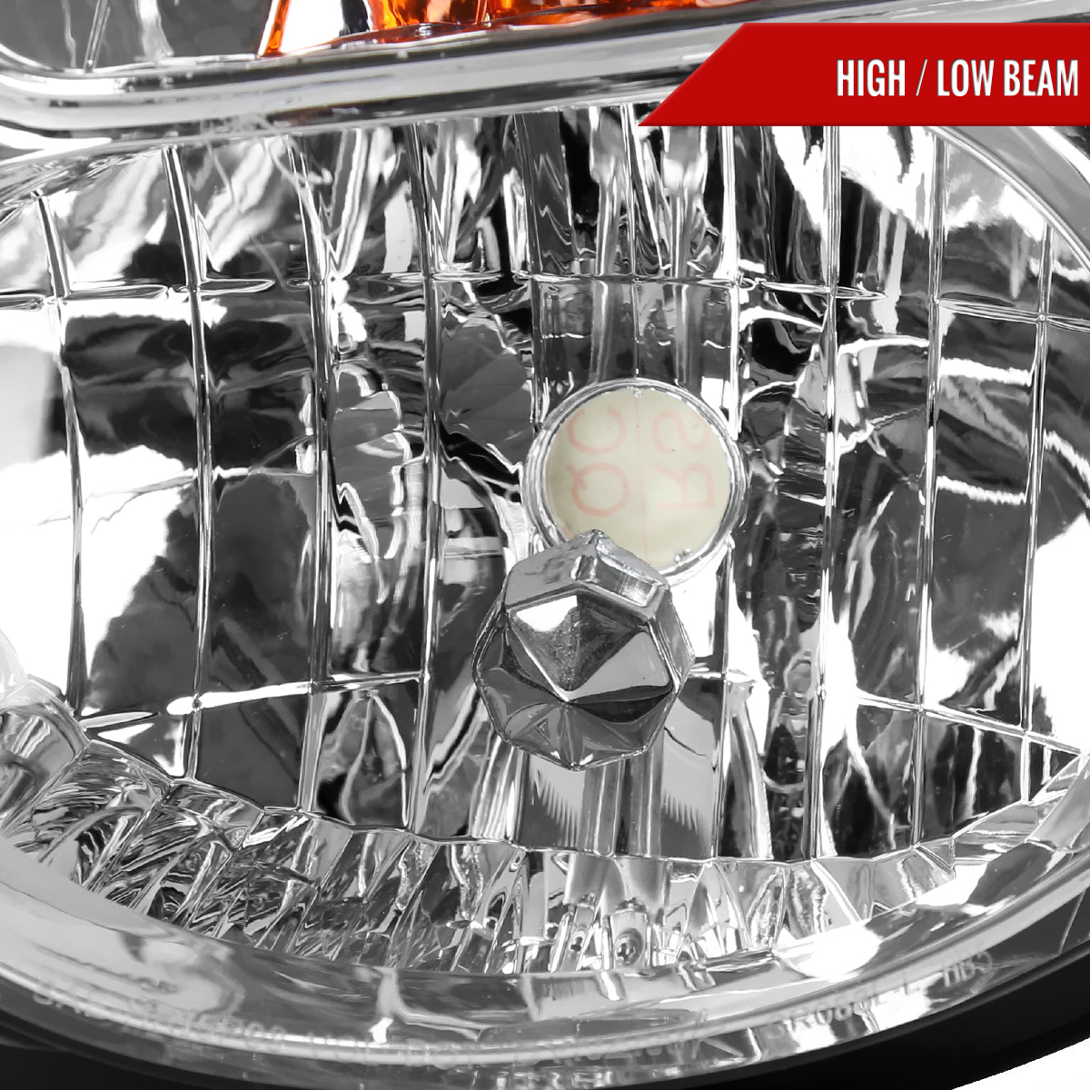 Spec-D 02-03 Subaru Impreza Headlights OEM Replacement Chrome