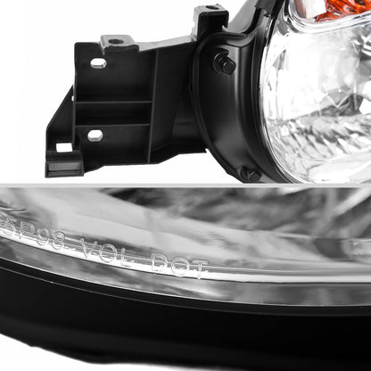 Spec-D 02-03 Subaru Impreza Headlights OEM Replacement Chrome
