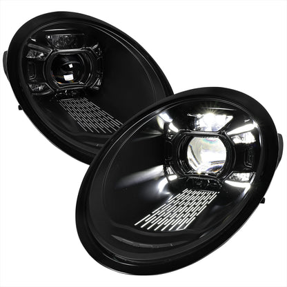 Spec-D 09-13 Porsche 911 997.2 Projector Headlights Black