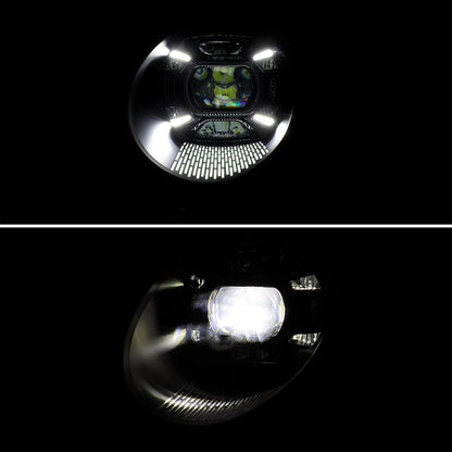Spec-D 12-2018 Porsche 911 991 LED Projector Headlights Black